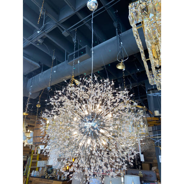 Mercer Amilleon Light Dimmable Sputnik Sphere Chandelier